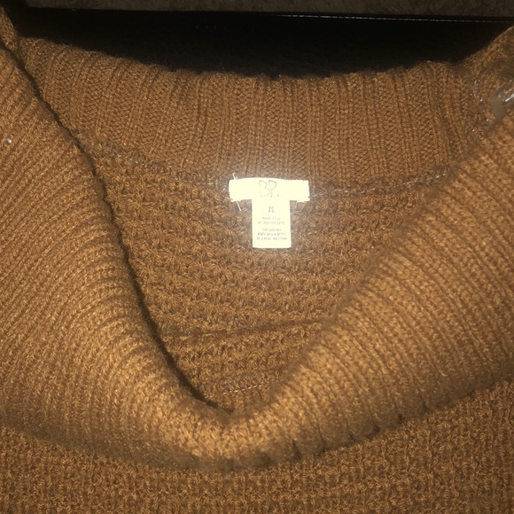 BP off the shoulder brown sweater - Picture 3 of 4